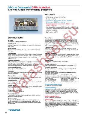 GPC130CG datasheet  